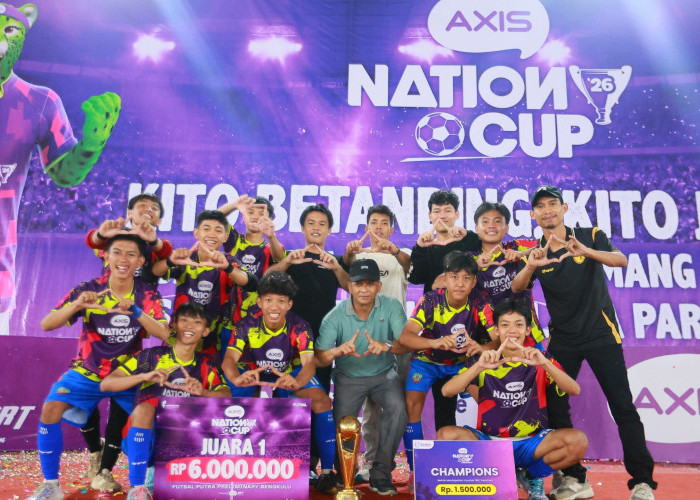 AXIS NATION CUP 2026, Bengkulu Punya Juara, SMAN 10 Kota Bengkulu Siap Bawa Semangat ANC ke  Palembang