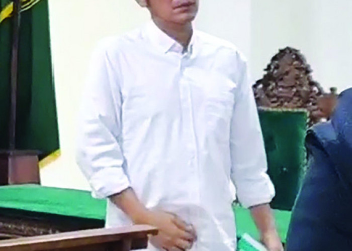 Kasus DD, Mantan Kades Kabupaten Lebong Dituntut 4 Tahun