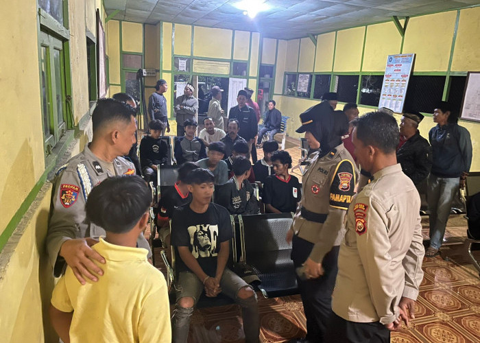 Nyaris Bentrok, 2 Kelompok Remaja di Curup Utara Diamankan Polisi