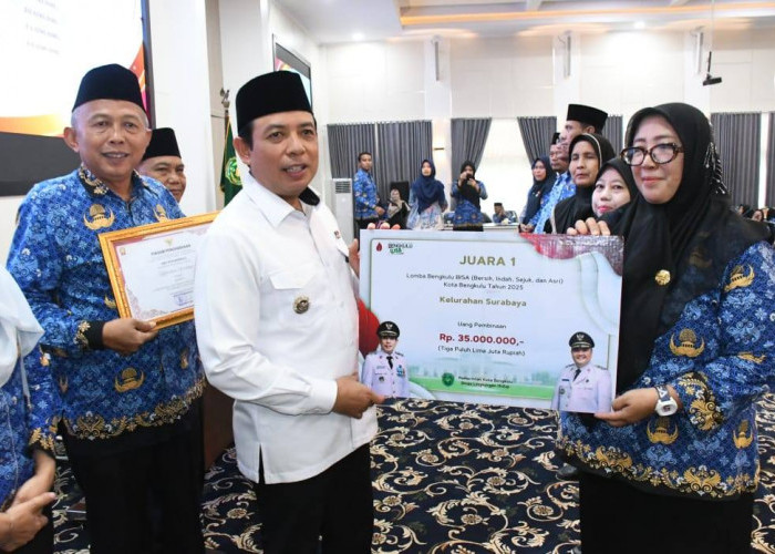Pemkot Bengkulu Umumkan Pemenang Lomba Gerakan Bengkulu BISA, Ini Para Juaranya