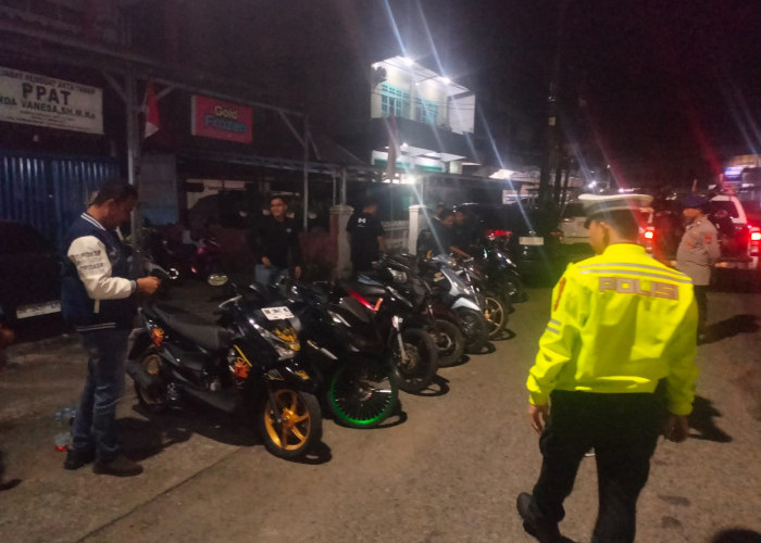 Cegah Balap Liar, Polres BS Amankan 17 Motor