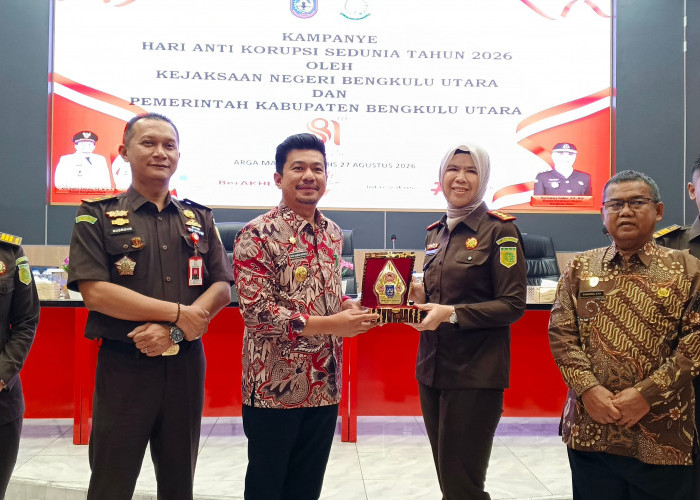 Kampanye Hakordia 2026, Kejari BU Perkuat Pencegahan Korupsi