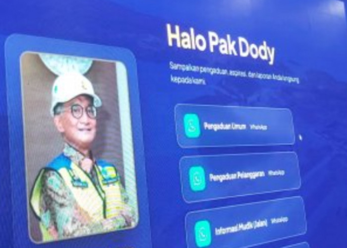  Portal “Halo Pak Dodi” Resmi Dibuka, Warga Bisa Langsung Lapor ke Menteri PU