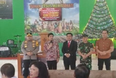 Pastikan Natal Aman dan Damai, Bupati Bengkulu Utara Bersama Forkopimda Kunjungi Gereja