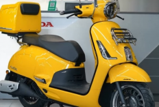 Honda NS150LA, Sepeda Motor Mirip Vespa, Desain Khas Skuter Klasik