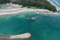 Pengerukan Pelabuhan Pulau Baai Terus Dilakukan, Lewat Alur, Muatan Kapal Meningkat
