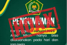 Hoax, Viral  Aturan Baru Larangan Nikah Sabtu Minggu Dan Libur Nasional, Kemenag Ungkap Begini 