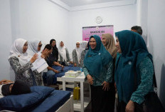 HUT IBI ke-74, Ketua PKK Kota Bengkulu Launching Kegiatan Baksos Pelayanan KB Gratis