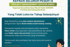  Buruan Cek,Kemenkop Umumkan Hasil Seleksi Administrasi PMO Provinsi dan Kabupaten/kota, Begini  Pesannya 