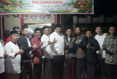 Hadiri HUT Ke-74 Desa Sumber Bening, Wagub Mian Ajak Masyarakat Bersatu Membangun Bengkulu