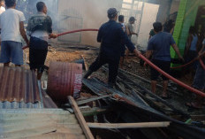 Empat Rumah dan Warung di Seginim Ludes Terbakar, Kerugian Ditaksir Rp600 Juta