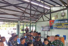  Denpom II/1 Subdenpom Persiapan Manna   Sosialisasikan Operasi Gaktib   dan Yustisi di Kodim 0408/BSK