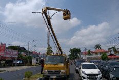  245 Lampu Jalan Dipasang, Dishub Kota Bengkulu Utamakan Pemukiman Masyarakat  