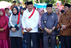 Hadiri HUT Desa Rawah Indah ke-33, Ini Janji Wagub Bengkulu