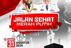 Jalan Sehat Merah Putih Berhadiah Umroh Gratis Digelar Lusa, Tubuh Sehat dan Bisa ke Tanah Suci, Ayo Ramaikan!