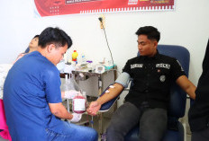 HUT Humas ke-73, Sihumas Polres Lebong Gelar Donor Darah, Segini yang Didapat