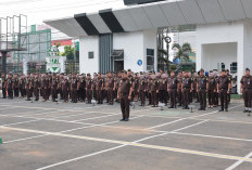 Kejati Apel Gabungan Tingkatkan Disiplin, Kajati Bengkulu Tegaskan Cerminkan Karakter dan Dedikasi APH