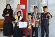 Siswa SDN 27 Torehkan   Prestasi Tingkat Nasional