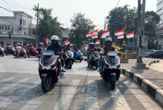 Cinta Indonesia, Ribuan Bikers Honda PCX   Konvoi Simpatik Rayakan HUT RI ke-81