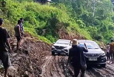 Jalan Lebong-RL Longsor Akibat Tambang Galian Batu, Perbaikan Jangka Pendek Butuh Waktu 2 Bulan 