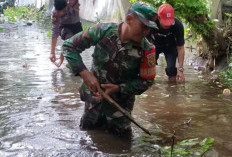 Kodim 0408 Peringati Hari Juang TNI AD ke-79,  Bersihkan Lingkungan   dan Tebar Benih Ikan 