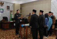 Bupati Kaur Lantik 21 Pejabat,  Tekankan Kinerja dan Integritas