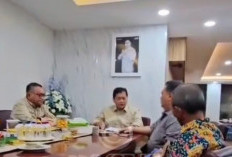 Pemantapan Lokasi Batalyon   Teritorial di Batu Ampar, Bupati Audiensi dengan Wamen Transmigrasi