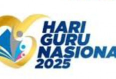 Resmi  Dari Kemendikdasmen, Ini  Logo dan 4 Makna HGN 2025 
