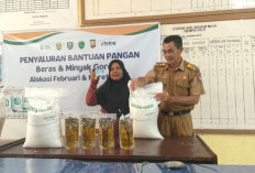  Bantuan Pangan di Mukomuko Telah Tersalurkan