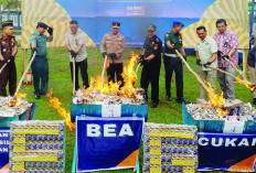 Bea Cukai Sita 816 Ribu Batang Rokok Ilegal Negara Berhasil Selamatkan Potensi Kerugian Rp858 Juta