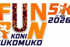 Seru, KONI Mukomuko Gelar Fun Run 5 K, Kuota Terbatas, Segera Daftarkan Diri Anda