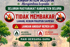 DLH Seluma Ajak Warga Stop Bakar   Sampah untuk Cegah Karhutla