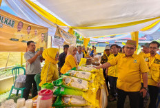 HUT Ke 61, Golkar Bengkulu Gelar Pasar Murah dan Baksos Serentak