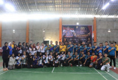 Sambut Hari Bhayangkara,   Polres Gelar Turnamen Badminton