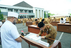 ASN dan Pejabat Pemprov Teken Pernyataan Hentikan Pungli dan Tolak Gratifikasi