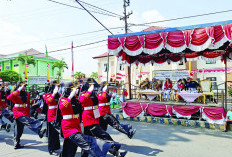 Gerak Jalan Meriahkan HUT ke-79 RI