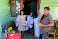 Peduli Sesama, Lina Tantri Bantu Warga Berkebutuhan Khusus Berobat dan Salurkan Bantuan