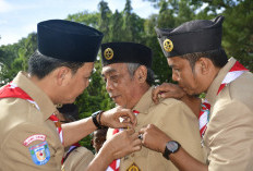 105 Pramuka Garuda di Rejang Lebong Resmi Dikukuhkan, Ini Susunnya