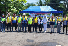  Pekerja Konstruksi Jalan di Benteng   Dilakukan Pemeriksaan Kesehatan