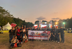 Perwakilan Paguyuban Motor Honda Bengkulu, Ikut Meriahkan Honda Bikers Day Nasional 2024 di Klaten