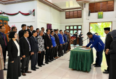 DPD Bamagnas Dikukuhkan, Seluruh Gereja di Seluma Harus Bergandengan dan Harmonis