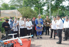Dampingi Presiden Jokowi Upacara Harlah Pancasila di Dumai, Menteri AHY Tinjau Persiapan Kantah Kota Dumai