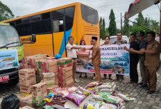 Solidaritas Mukomuko Mengalir, Bantuan Perusahaan Sawit Diberangkatkan ke Sumbar, Sumut dan Aceh