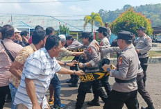 Massa Terlibat Bentrok dengan Polisi, Gladi Sispam Pilkada