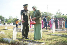 HUT RI ke-80, Dandim 0408/BS Hadiri Upacara Ziarah Nasional