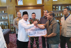  BNPB Serahkan Bantuan Rp 350 Juta   untuk Korban Banjir di Bengkulu Utara, Ini Tujuannya