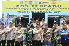 Mudik Lebaran, Tol Bengkulu Terpantau Lancar dan Kondusif