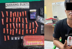 Nekat Edarkan Narkoba di Kawasan Sekolah, Seorang Mahasiswa Diciduk, 44 Paket Sabu Disita
