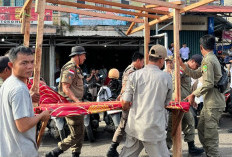 Pasca Lebaran, Pasar Panorama Kembali Semrawut, PKL di Jalan Kedondong Ditertibkan Lagi