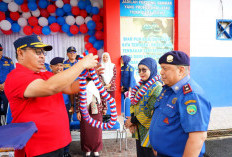 Pelepasan Masa Purna Bhakti Anggota, Ditandai dengan Tradisi Nozzle Pora Pemadam Kebakaran